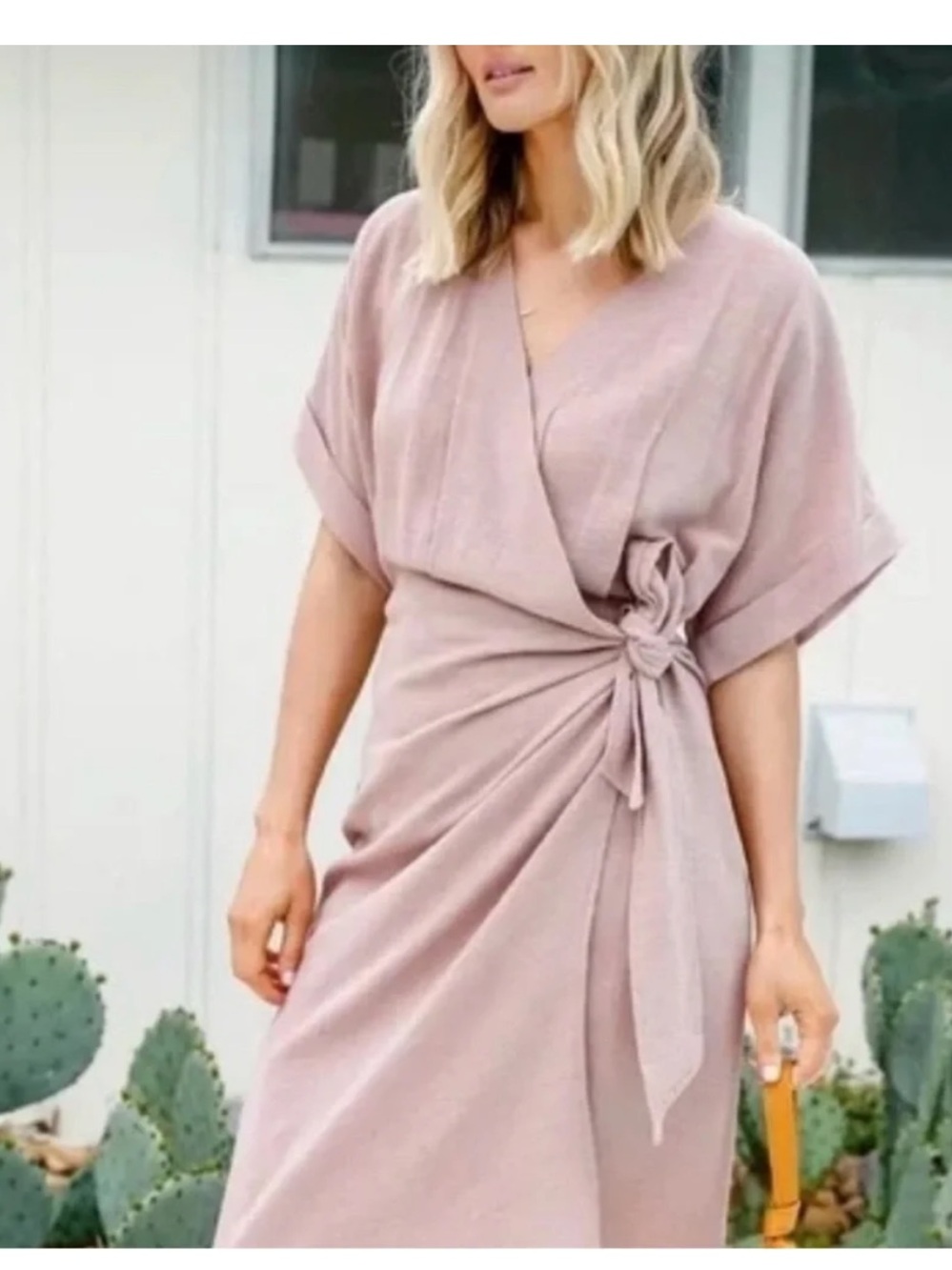 Able Cady Wrap Dress